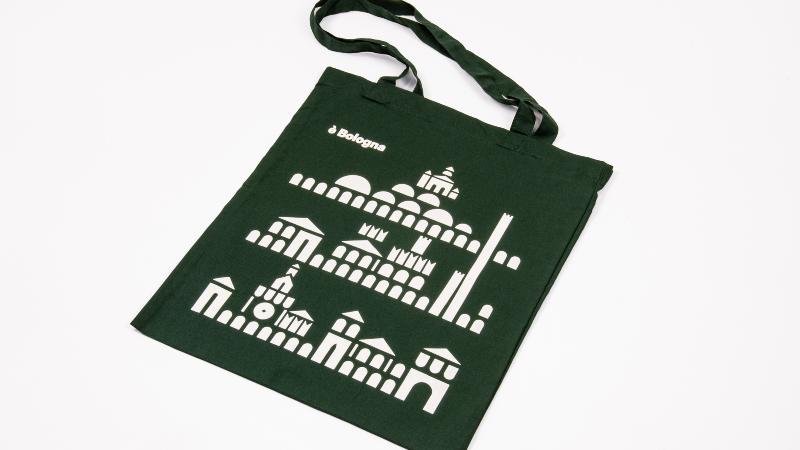 Tote Bag è Bologna - Verde