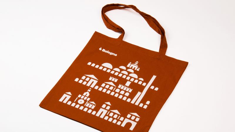 Tote Bag è Bologna - Rosso Bologna