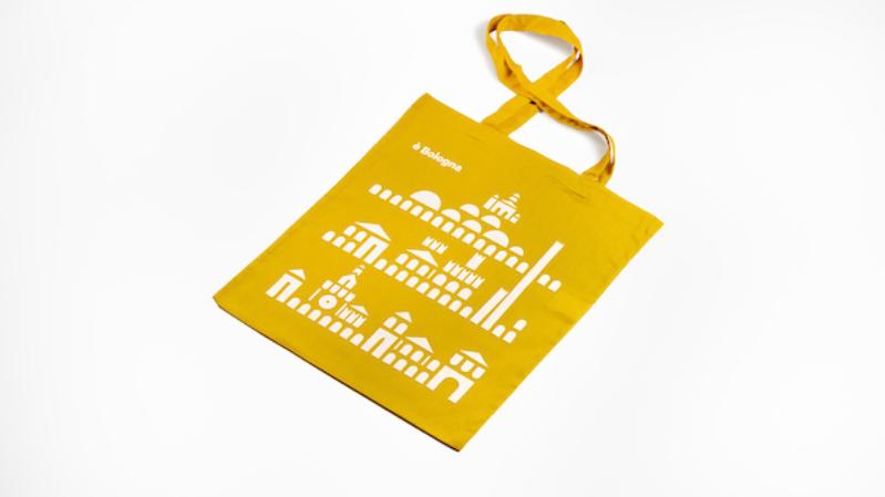 Tote Bag è Bologna - Giallo